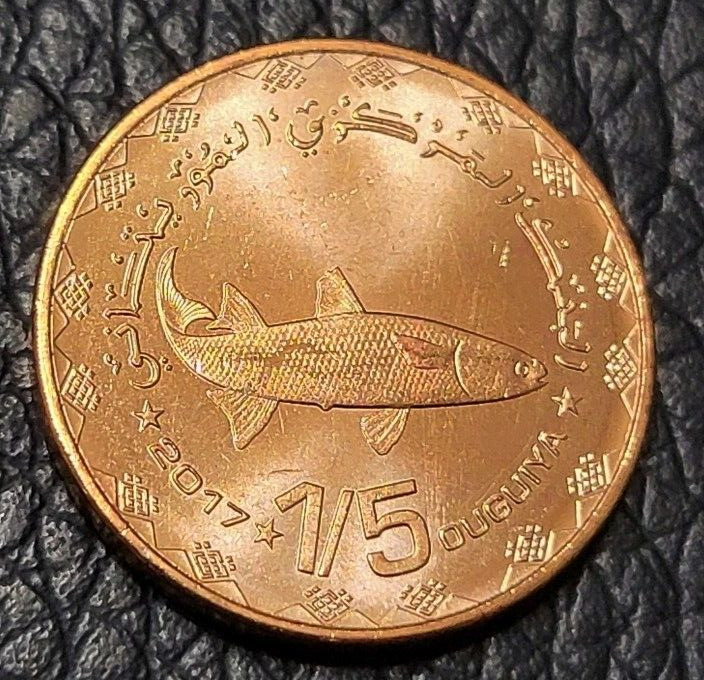 Read more about the article 2017 Mauritania ⅕ Ouguiya Coin