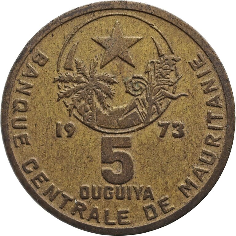 Read more about the article 1973 5 Ouguiya Mauritania Coin Kremnica Mint (MO3929-)