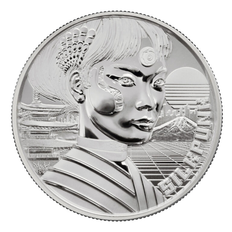 Read more about the article 2024 Cameroon Silkpunk BU 1 oz Silver Coin – 10 000 Mintage