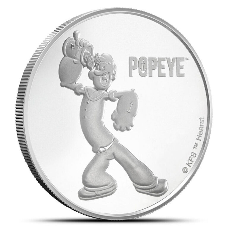 Read more about the article 2024 1 oz Fiji Silver Popeye Coin (Proof-Like)