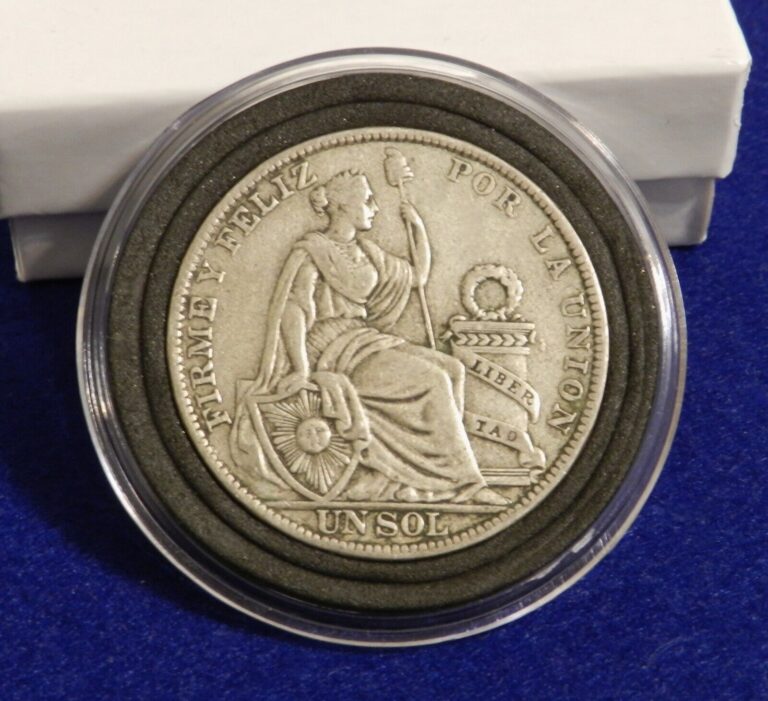Read more about the article 1924 Peru Un Sol – Rare Silver Coin – Only 96K Minted – See PICS