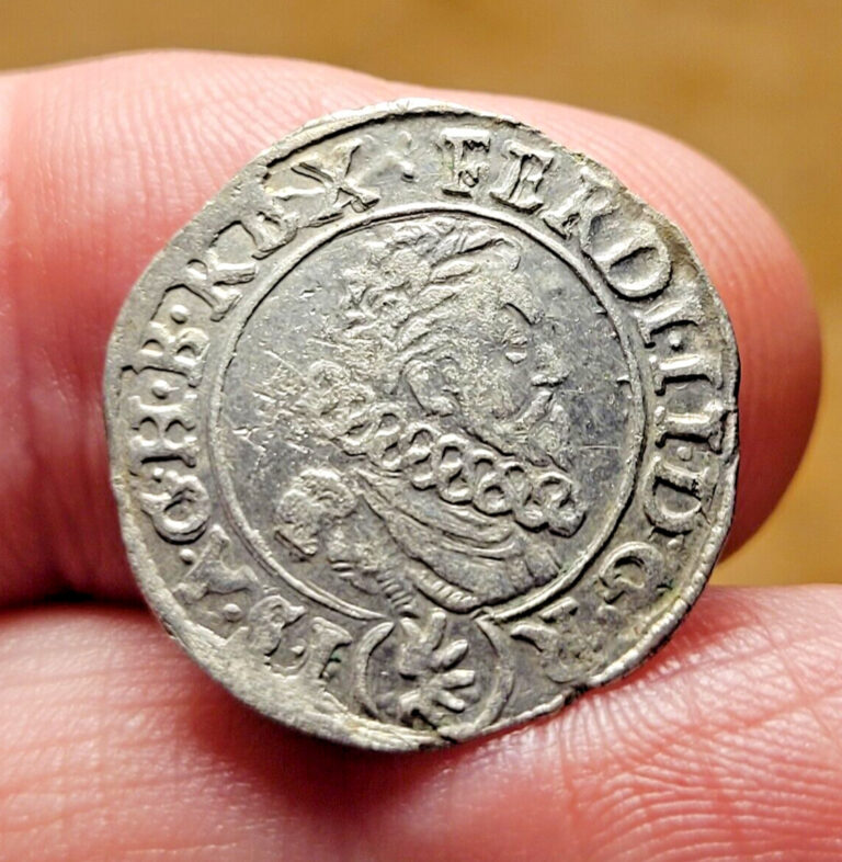 Read more about the article Austria 3 Kreuzer 1629 Ferdinand II Silver Coin