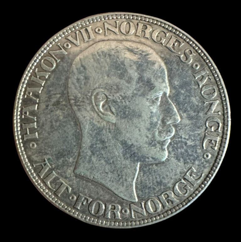 Read more about the article Norway 2 Kroner 1915- Silver Coin