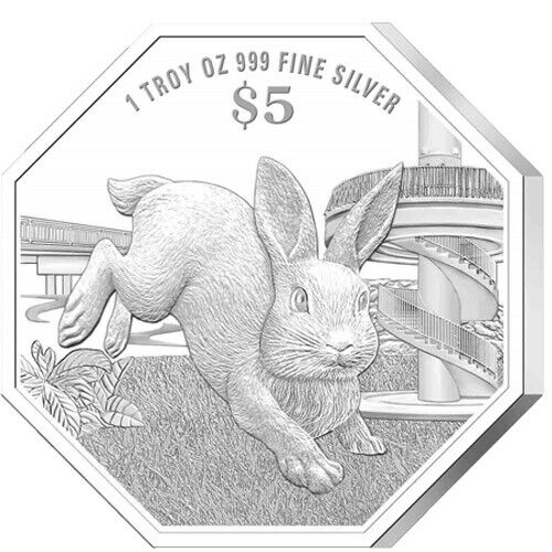 Read more about the article 2023 1 oz Proof Singapore Silver Year of the Rabbit Coin