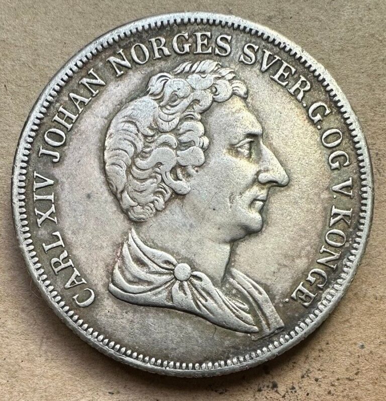 Read more about the article 1844 Norway  Specieder Silver Coin