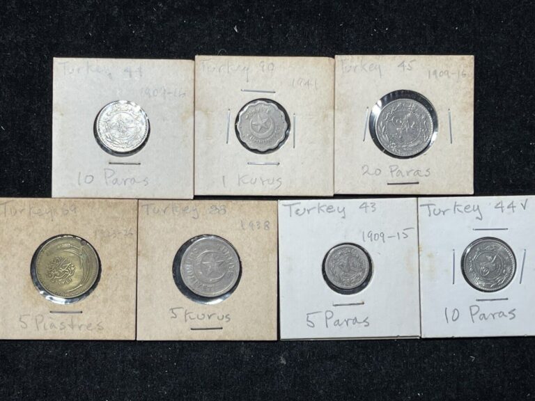 Read more about the article Assorted Turkey Coins Lot