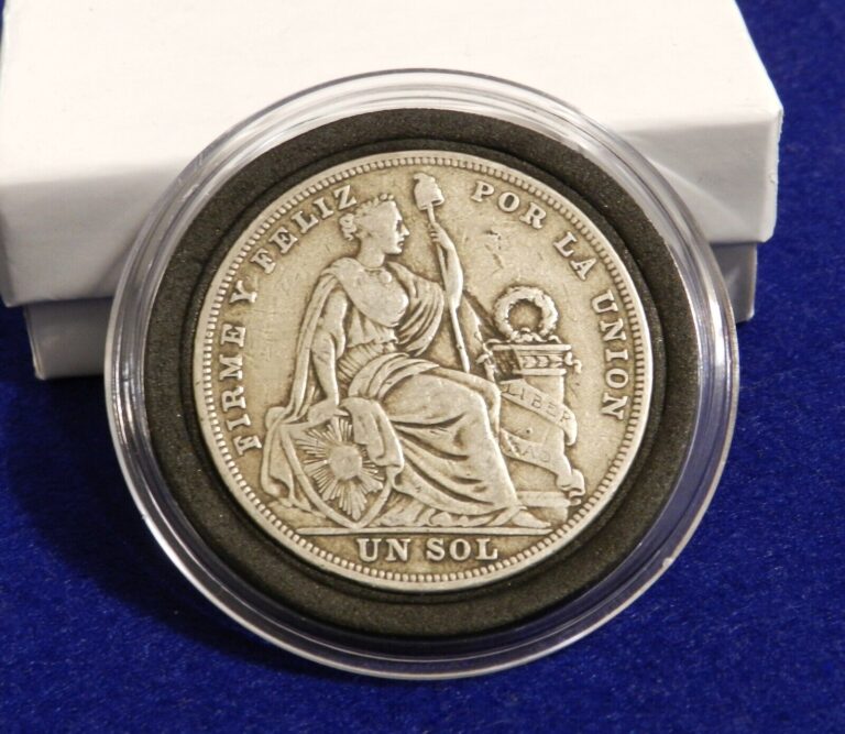 Read more about the article 1923 Peru Un Sol – Nice Old Silver Coin  – See PICS