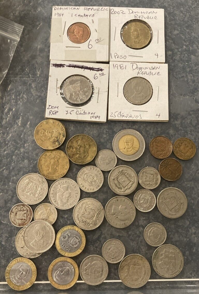 Read more about the article Collection Of Coins From The Dominican Republic
