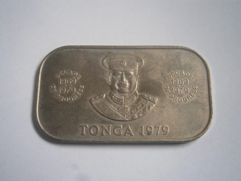 Read more about the article 1979 Tonga 1 Pa’anga F.A.O. – LARGE RECTAGLE COIN -RARE – FREE POST