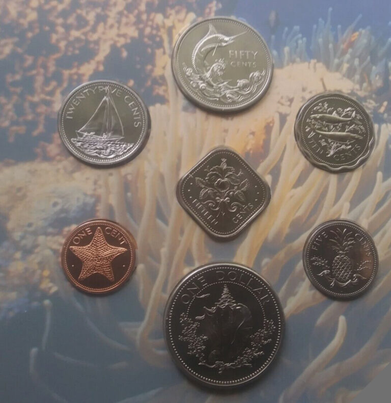 Read more about the article The Bahamas Coinage 1992 Mint set Uncirculated Coins 7 piece