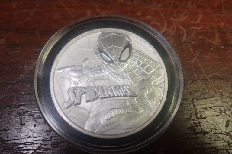 Read more about the article 2017 $1 Tuvalu Spiderman 1 oz Silver Coin Limited Mintage