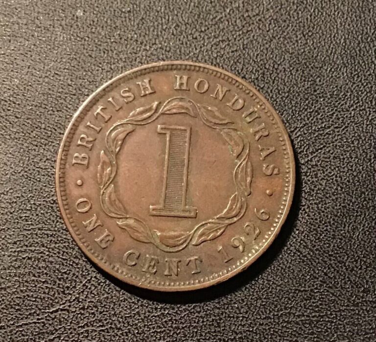 Read more about the article 1926 British Honduras 1 Cent ~ LOW Mintage World Coin ~ Only 50k Produced!