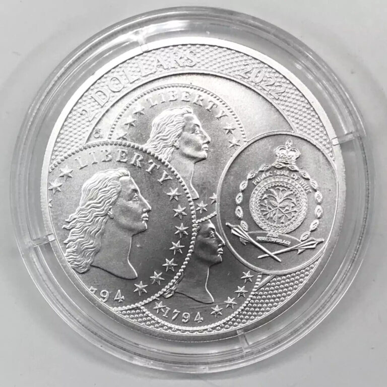 Read more about the article 2022 Czech Republic Joachimsthaler “Thaler to Dollar” 1 oz Silver $2 in capsule