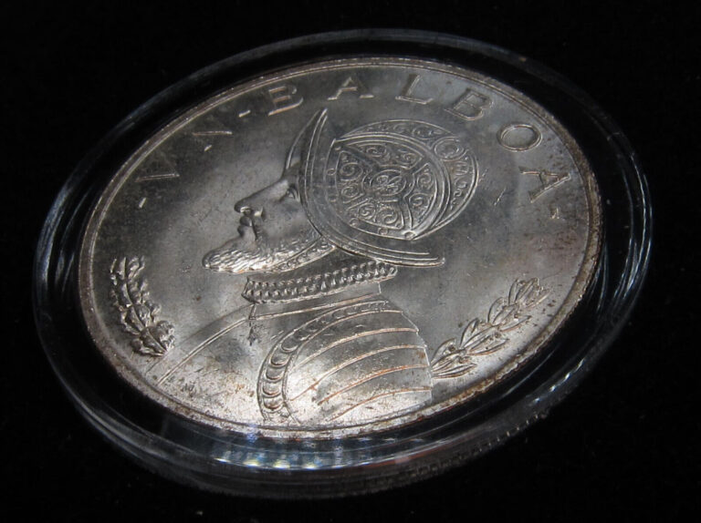 Read more about the article 1966 PANAMA 1 BALBOA .900 Large Silver Coin KM#27 ~BU~ W/ PCS COA