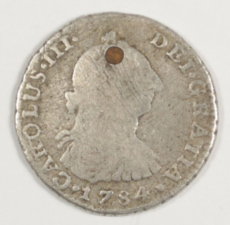 Read more about the article 1784 JJ Colombia One Real Nuevo Reino Mint KM# 46.1