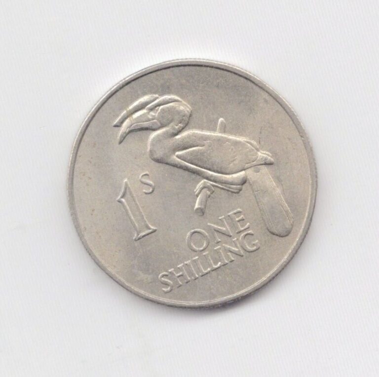 Read more about the article Zambia Uncirculated 1964 Shilling-Lot F1