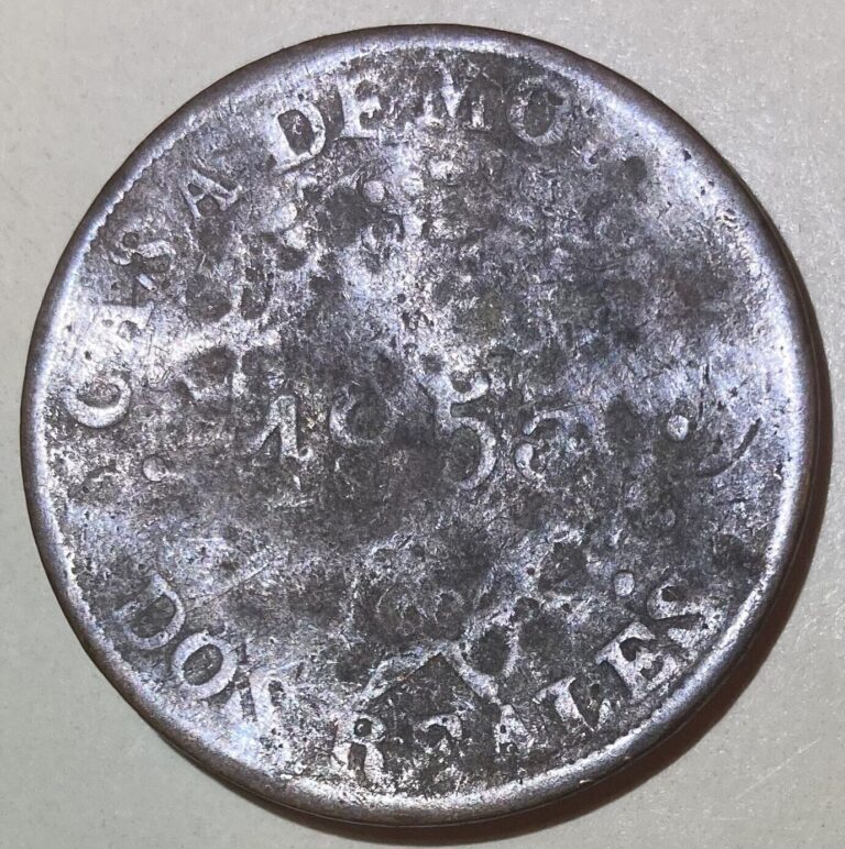 Read more about the article 1855 Argentina Buenos Ares 2 Reales Coin