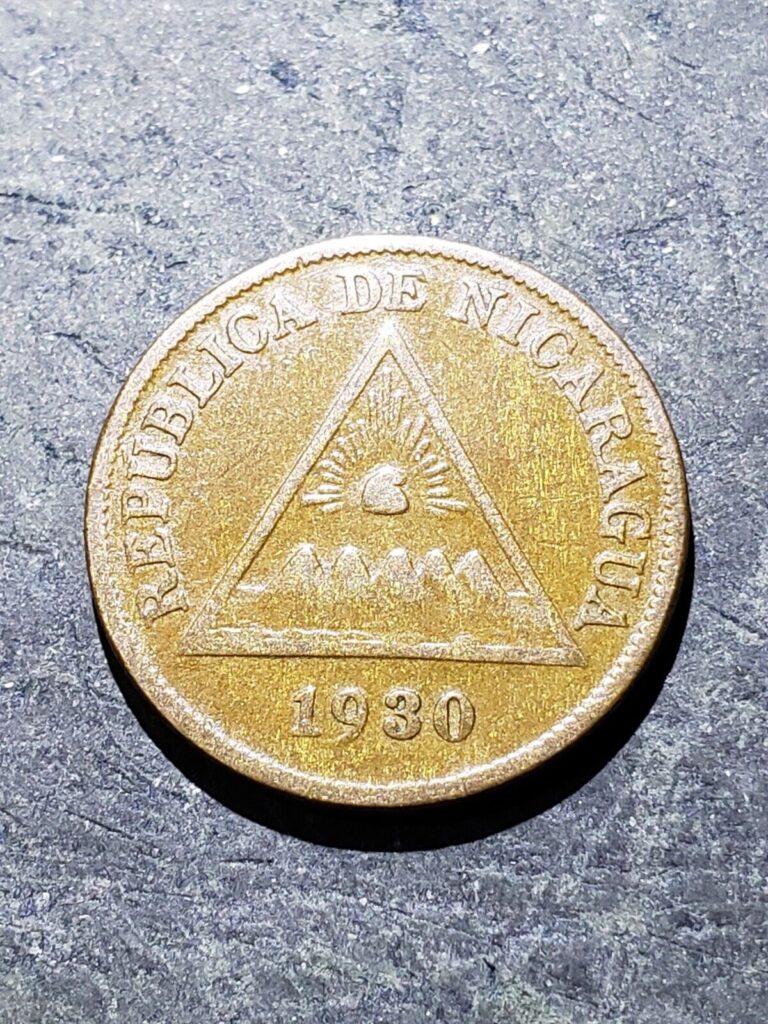 Read more about the article 1930 Nicaragua 1 Centavo Coin #66