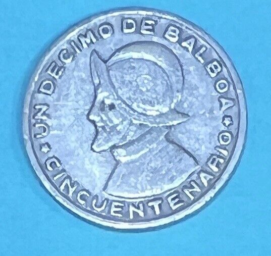 Read more about the article SILVER PANAMA 1953 1/10 BALBOA COIN