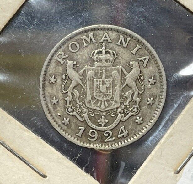 Read more about the article 1924 Romania One Leu Coin