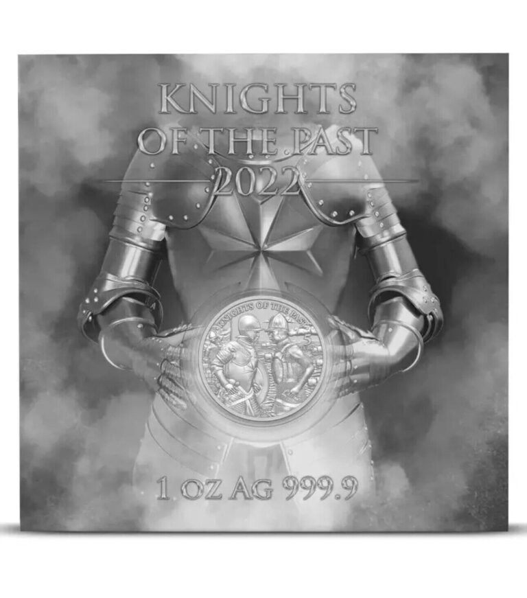 Read more about the article 2022 1oz Malta Knights of the Past – Silver Germania Coin in Mint Blisterpack