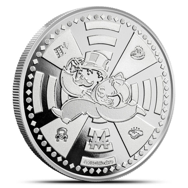 Read more about the article 2024 1 oz Samoa Silver Mr. Monopoly Coin (BU)