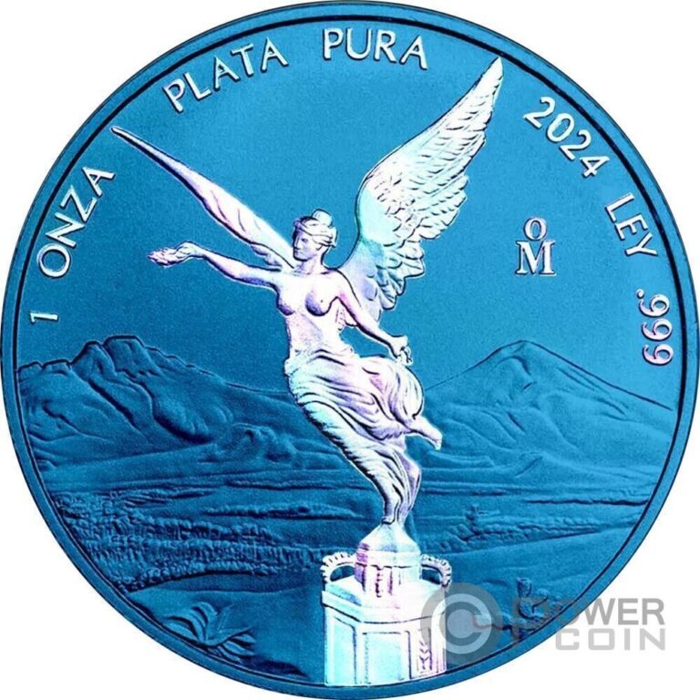 Read more about the article LIBERTAD Space Blue 1 Oz Silver Coin Mexico 2024