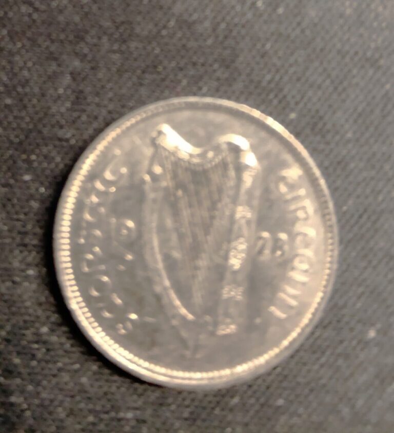 Read more about the article 1928 Ireland 6 pence-about uncirculated