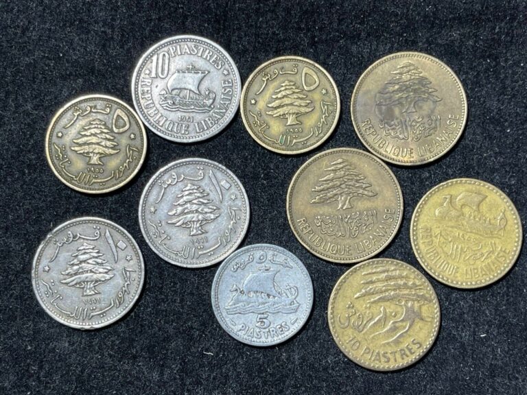 Read more about the article Early Lebanon Coins Lot