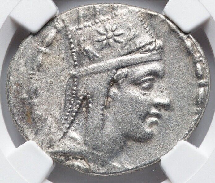 Read more about the article Tigranes II the Great 95-56 BC Tetradrachm Armenia Armenian Silver Coin NGC ChVF