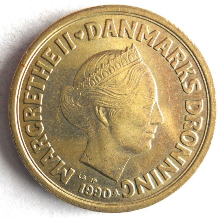 Read more about the article 1990 DENMARK 20 KRONER – Excellent Coin – FREE SHIP – Bin #500