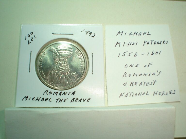 Read more about the article World Coin – Romania 100 Lei 1992 Michael the Brave