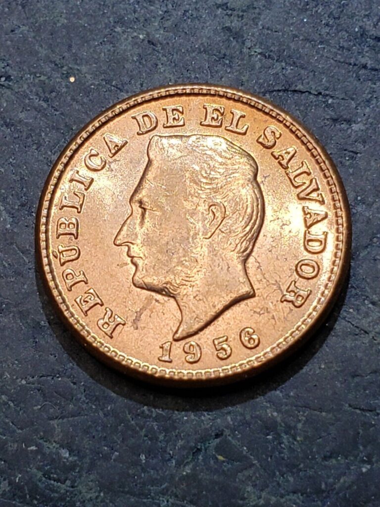 Read more about the article 1956 El Salvador One 1 Centavo Coin #001