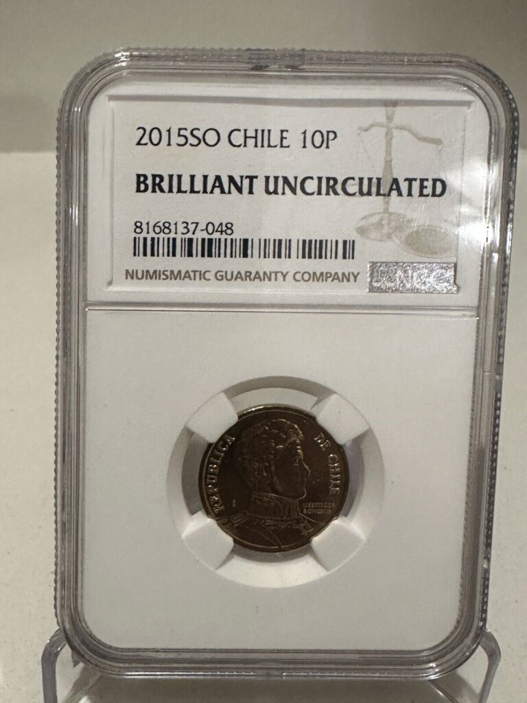 Read more about the article 2015SO Chile 10P Brilliant Uncirculated NGC Coins