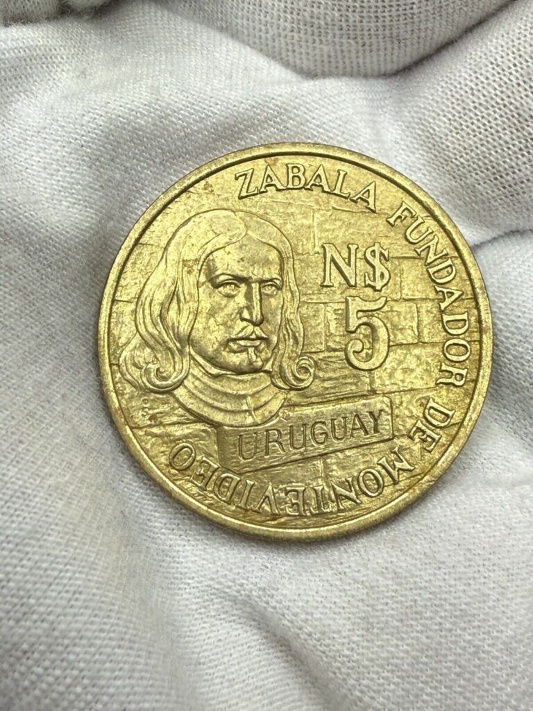 Read more about the article 1976 Uruguay 5 Nuevo Pesos Coin  KM #70 Uncirculated B169