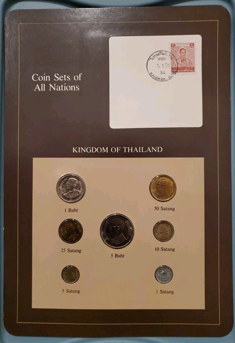 Read more about the article Coin Sets of All Nations – Thailand – 7 Coins Set  – Uncirculated