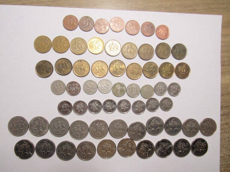 Read more about the article Lot of 63 Different Barbados Coins – 1973 to 2022 – Circulated