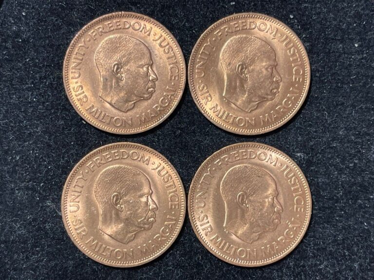 Read more about the article 1964 Sierra Leone 4 Coins Lot Excellent Condition High Value