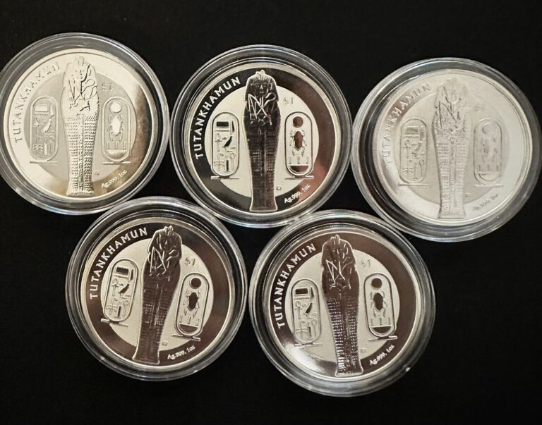 Read more about the article 2023 Tutankhamun 1 oz .999 Silver Coin Republic of Sierra Leone | King Tut