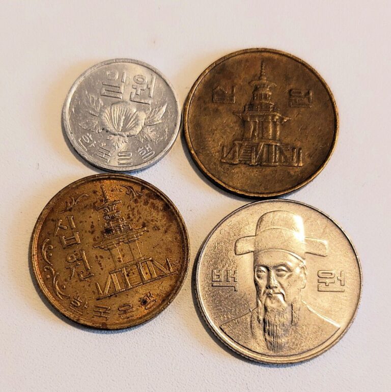 Read more about the article South Korea 4 Coins Lot