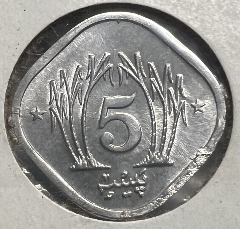 Read more about the article 1989 Pakistan 5 Paisa Coin