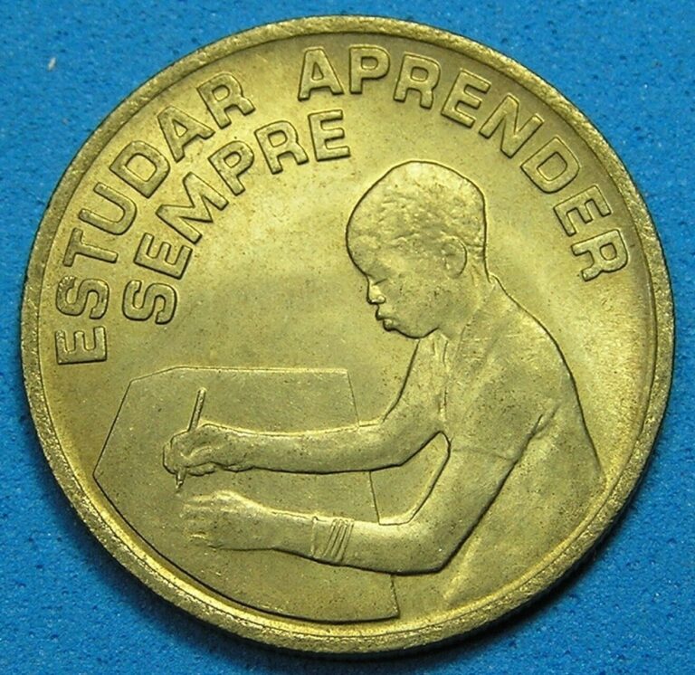Read more about the article Cape Verde 1 Escudo Coin 1977 KM-17  Free S/H after 1st item
