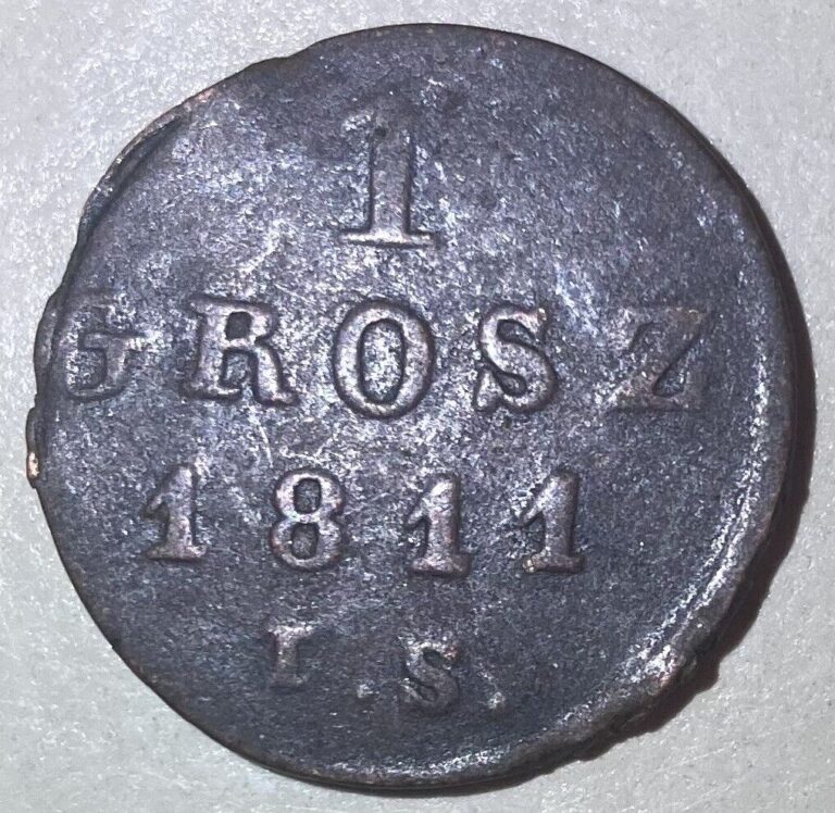 Read more about the article 1811 Poland 1 Grosz Coin