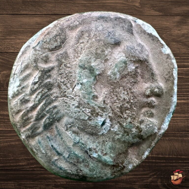 Read more about the article Ancient Greek Coin – Macedon Macedonia – Alexander the Great (336-323 BC) #T792