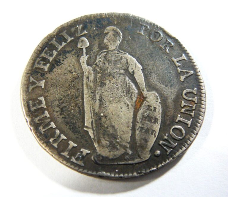 Read more about the article Peru 1838 Lima M.B Silver 8 Reales