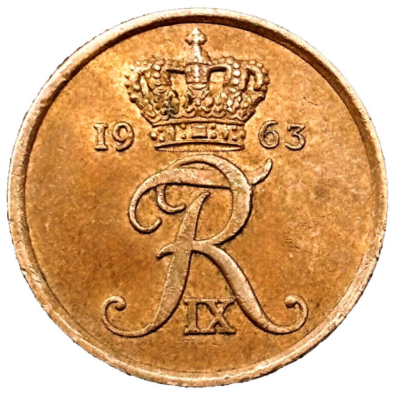 Read more about the article 1963 Denmark Coin 5 Ore Five Øre KM# 843.2 Danish Coin EXACT SHOWN FREE SHIPPING