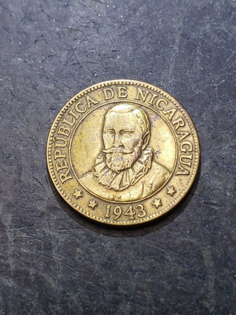 Read more about the article 1943 Nicaragua 10 Centavos Coin Higher Grade ***1 Year Type Coin***