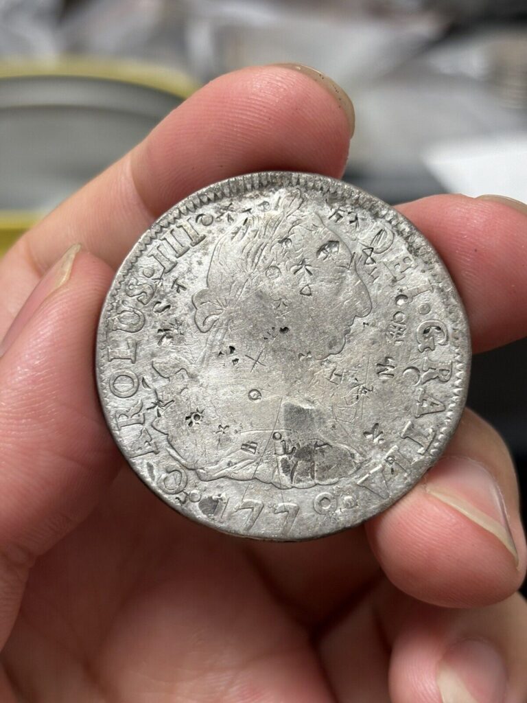 Read more about the article 1779 PTS PR Bolivia 8 Reales Silver Coin