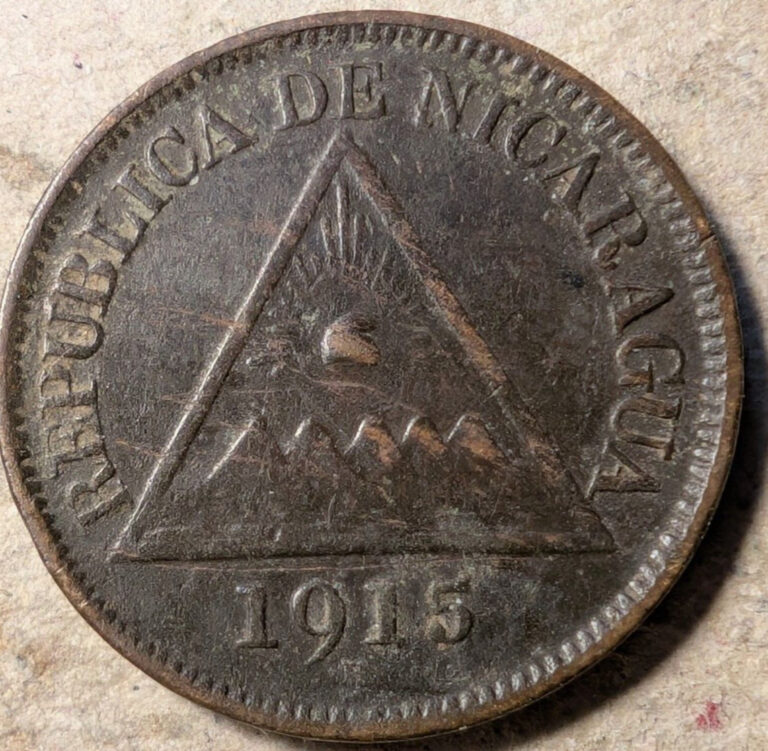 Read more about the article Nicaragua medio 1/2 centavo 1915