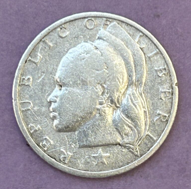 Read more about the article 1960 Liberia 10 Cents Silver Coin